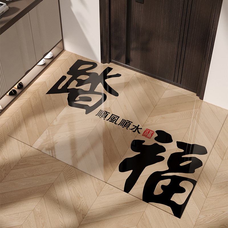 入户门地垫PVC透明软玻璃防滑脚垫耐脏免洗大门口进门可裁剪地毯,淘宝优惠券,粉丝福利购,淘宝优惠卷