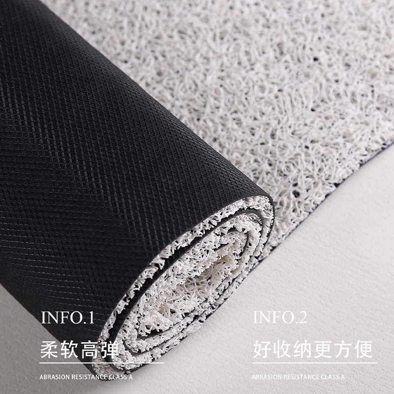 丝圈PVC入户门地垫玄关家用门垫门口地毯复古风耐脏免洗防滑脚垫,淘宝优惠券,粉丝福利购,淘宝优惠卷