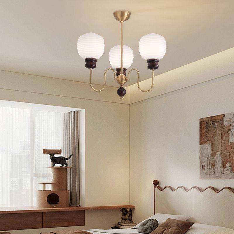 美式中古全铜法式复古餐厅吊灯意式轻奢魔豆卧室房间灯具客厅吊灯,淘宝优惠券,粉丝福利购,淘宝优惠卷