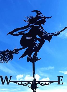 金属不锈钢喷漆公鸡飞鹰摆件庭院户外风向标铁艺工艺品