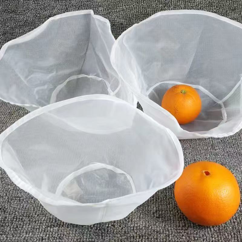 挤菜袋豆浆过滤袋椭圆形过滤网纱神器多功能帽子形状腌蔬菜脱水袋 - 图2