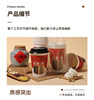 Disposable cup porridge cup commercial thickened with lid
