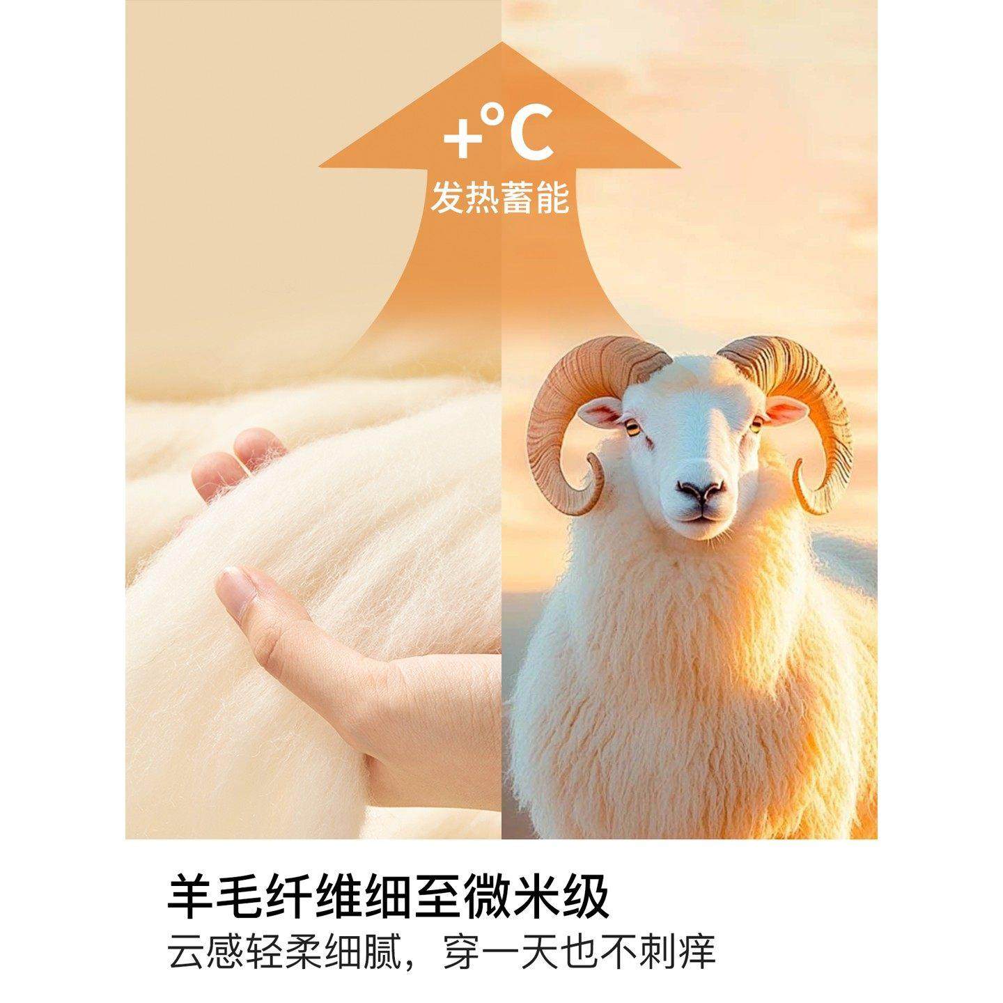 美拉德羊毛过膝长筒袜女秋冬款保暖显瘦加绒加厚爆款高筒袜防下滑,淘宝优惠券,粉丝福利购,淘宝优惠卷