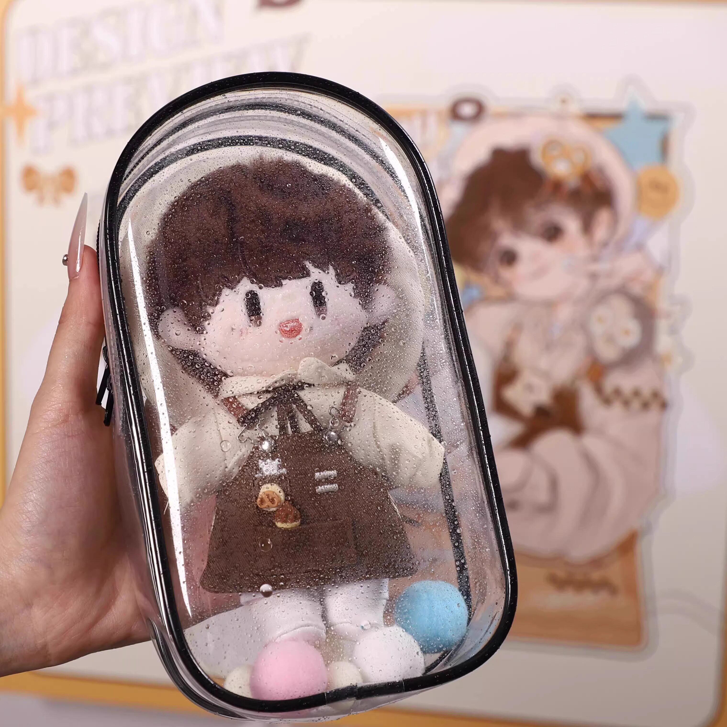 Zhou Keke 19cm baby bag for outing