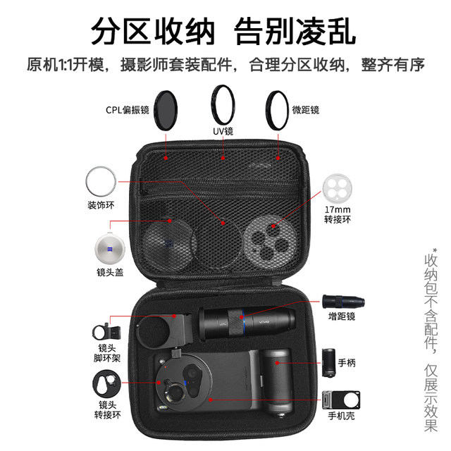Suitable for vivo X300 Pro photographer suit storage bag x300 professional image handle teleconverter backpack