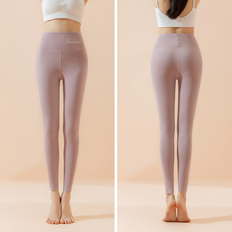 无痕德绒秋裤女内穿秋冬季加绒加厚保暖裤高腰大码棉毛裤打底线裤,淘宝优惠券,粉丝福利购,淘宝优惠卷