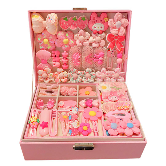Children girl birthday gift box