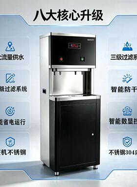 商用直饮机立式公室触摸屏智能饮水机一开一温步节能不锈钢开水