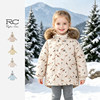 RC children's clothing elf hat down jacket for boys and girls
