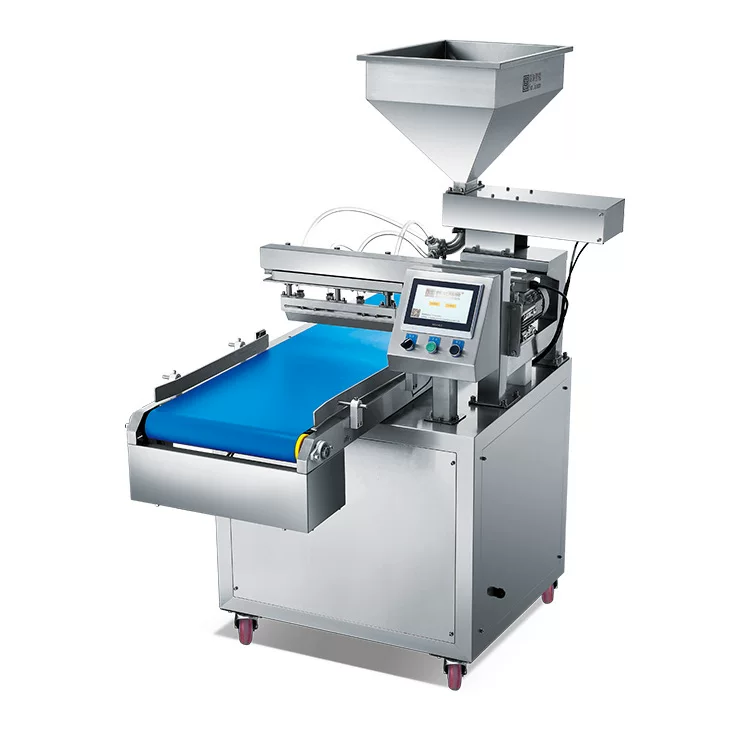 Cake decorative latching machine baking pastry donut surface pulling machine baking industrial equipment direct supply