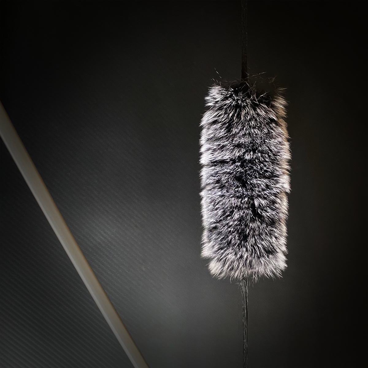 獭兔毛减震弓弦消音减震彩色高密度反曲弓美猎弓传统弓香蒲毛球 - 图3