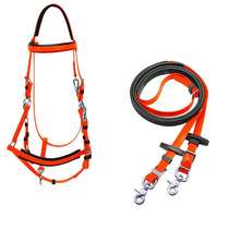 New Endurance Racing Horse Cage Head Horse Reins Rope PVC Bag Nylon Webbing Material Equestrian Items Horses Equipped