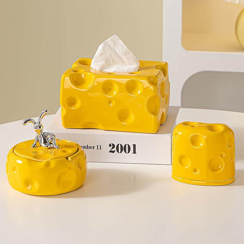 轻奢高颜值奶酪牙签盒家用创意高档牙签筒棉签收纳盒牙线盒牙签罐,淘宝优惠券,粉丝福利购,淘宝优惠卷