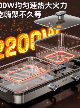 全新升级不锈钢机身多功能料理锅
