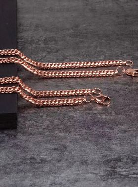 纯铜项链男真铜全铜实心铜紫铜饰品男女同款复古高级感节日礼物