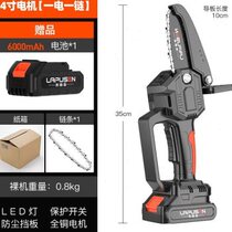 Brush rechargeable one-handed lithium power 4-inch logging saw small electric chainsaw mini hand electric no saw for home 6 inch