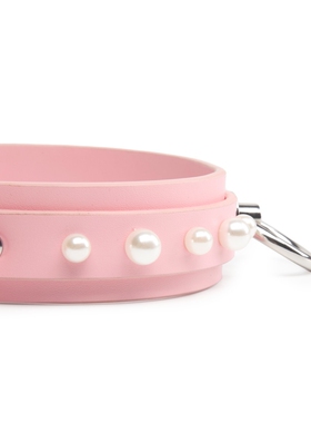 甜酷辣妹双层珍珠金属choker项圈