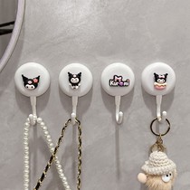 Creative High Face Value Cullomites Cashless Hook home Kitchen Bathroom Door Rear Without Mark Powerful Adhesive Hanging Hook