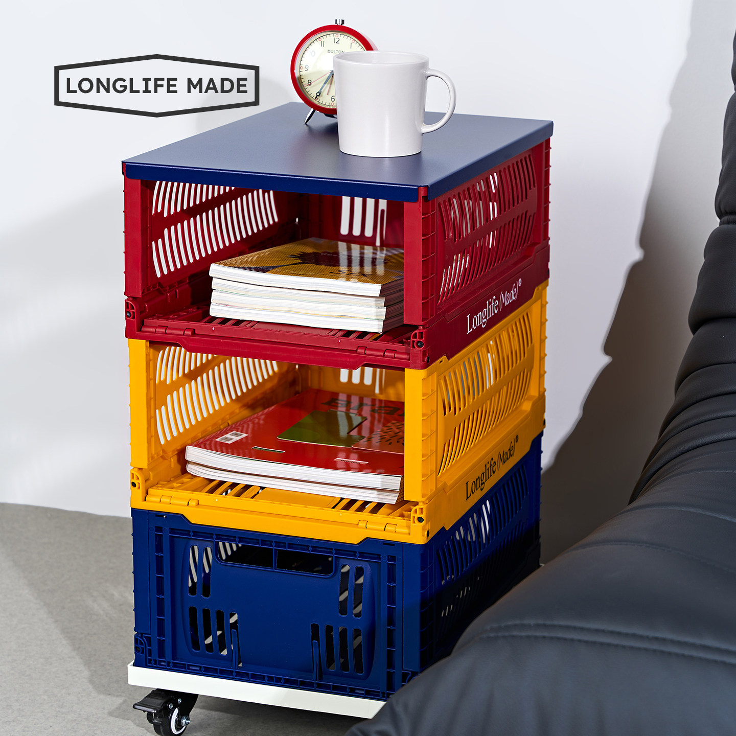 longlife零食收纳筐折叠收纳篮高颜值厨房客厅桌面水果玩具收纳筐,淘宝优惠券,粉丝福利购,淘宝优惠卷