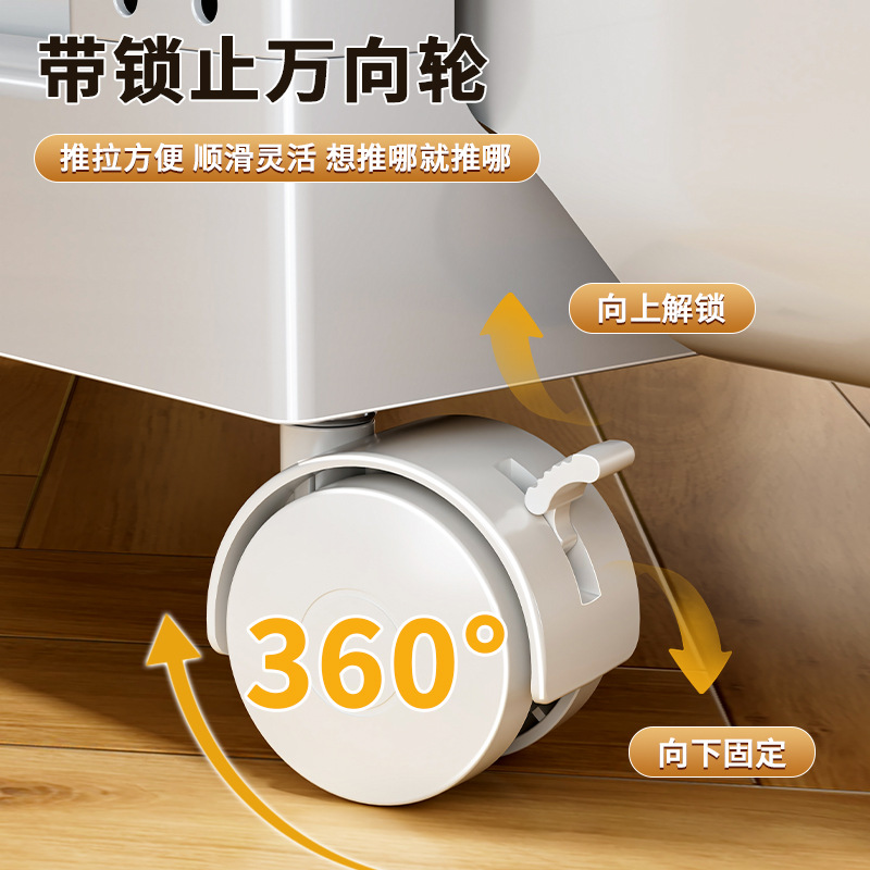 Movable computer host bracket with pulleys