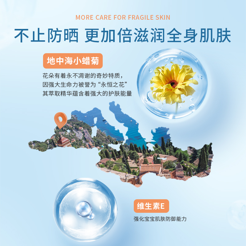 ISDIN怡思丁儿童防晒乳全身户外大容量防晒啫喱高倍防晒spf50清爽