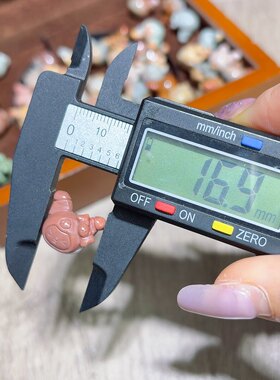 阿拉善玛瑙库洛米卡通配件手工DIY文玩小提溜挂件手链隔珠配饰