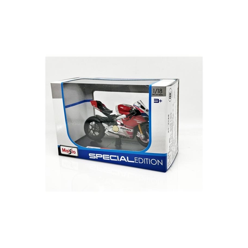 118 Ducati Panigale V4 S CORSE Diecast Model Motorcycle Toy - 图3