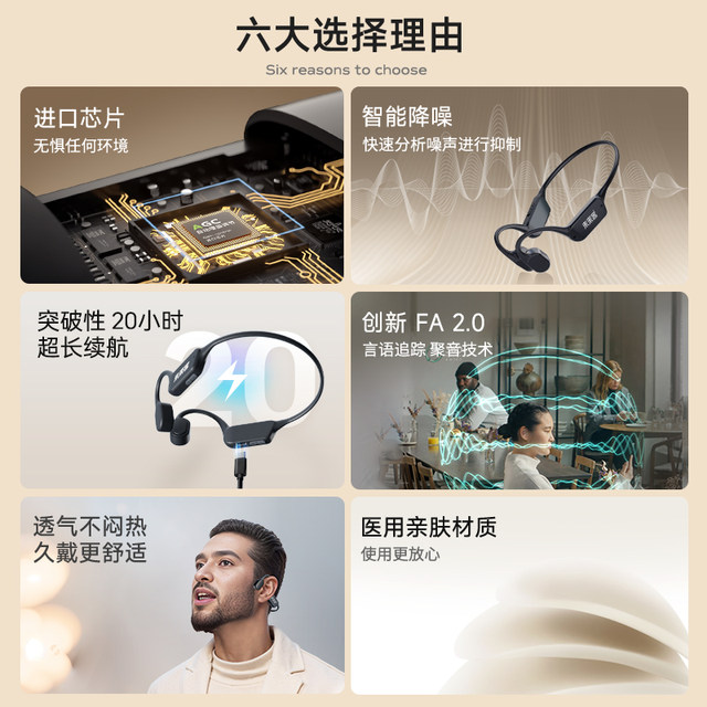 Future guest wireless bone conduction hearing aid for the elderly