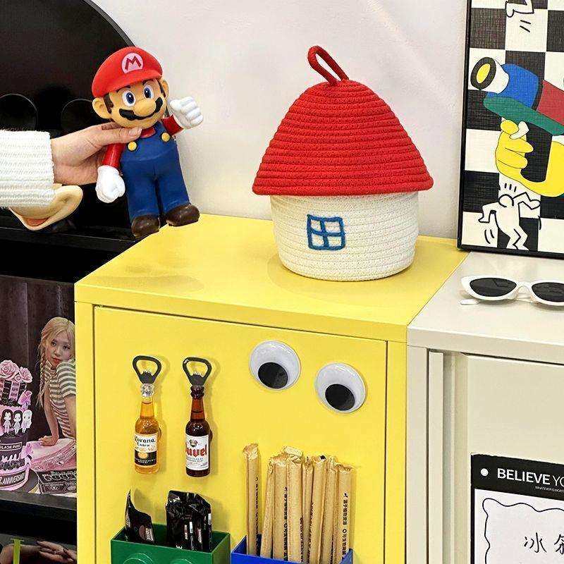 多巴胺彩色柜子铁艺储物柜房间整理柜多层大容量钢制床头柜全钢,淘宝优惠券,粉丝福利购,淘宝优惠卷