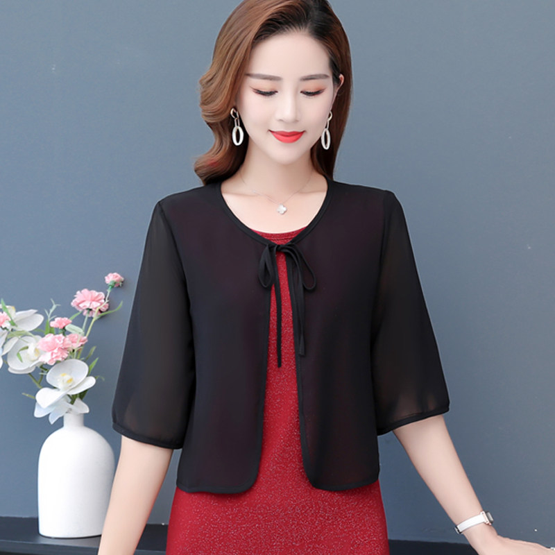  芷悉蕾丝衫/雪纺衫