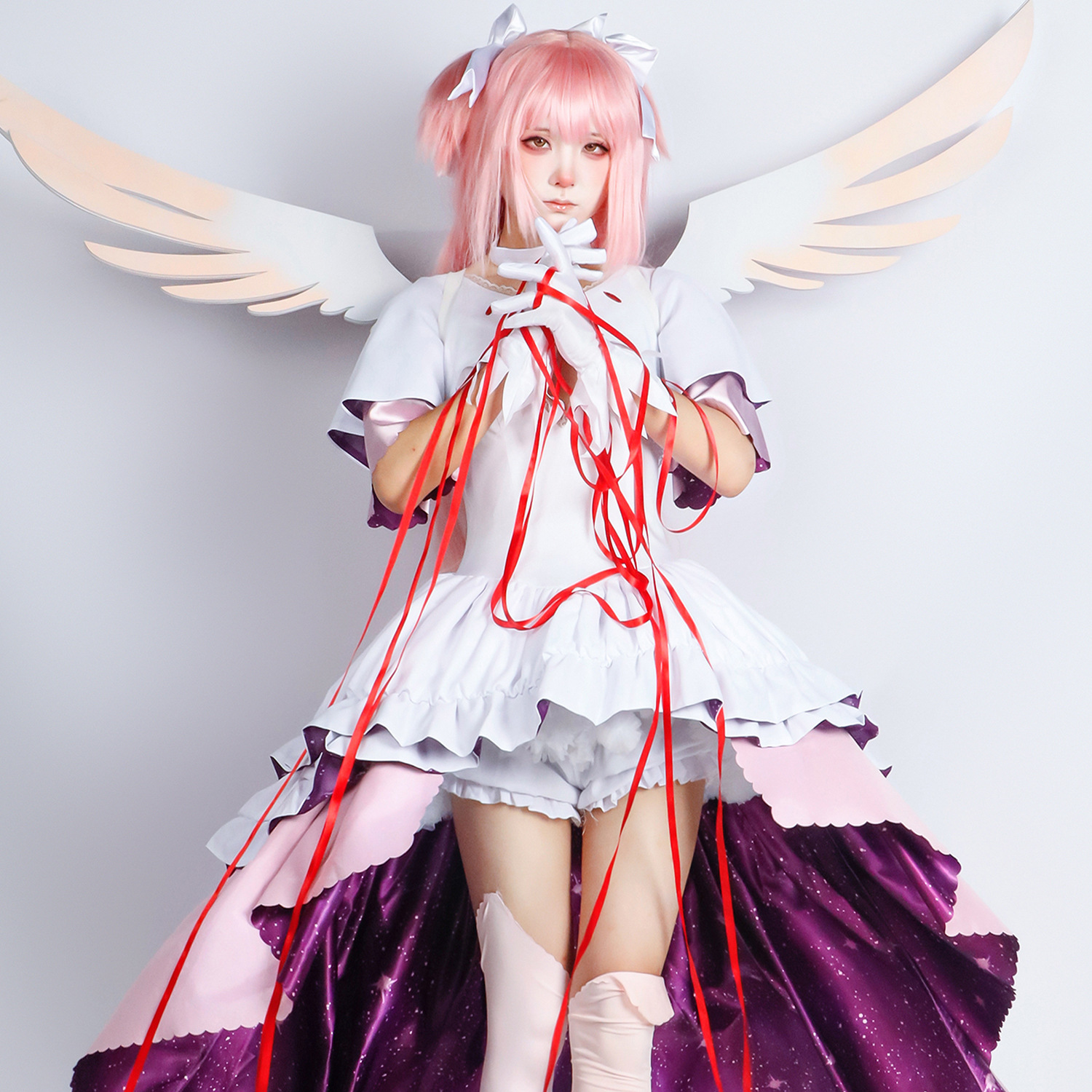 雾都魔法少女小圆神装cosplay服装二次元动漫服小圆鹿目圆香cos服 - 图2