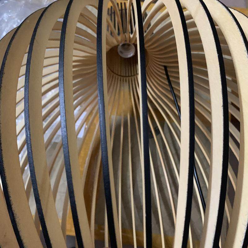 日式古木艺鸟笼餐厅吊茶灯新中式灯笼复民宿禅意室客厅卧室床头灯,淘宝优惠券,粉丝福利购,淘宝优惠卷