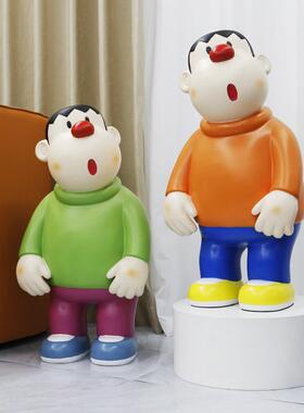 大号虎哥大落地存大光剑暴力摆件钱罐客厅电玩视柜玄关酒柜桌面摆