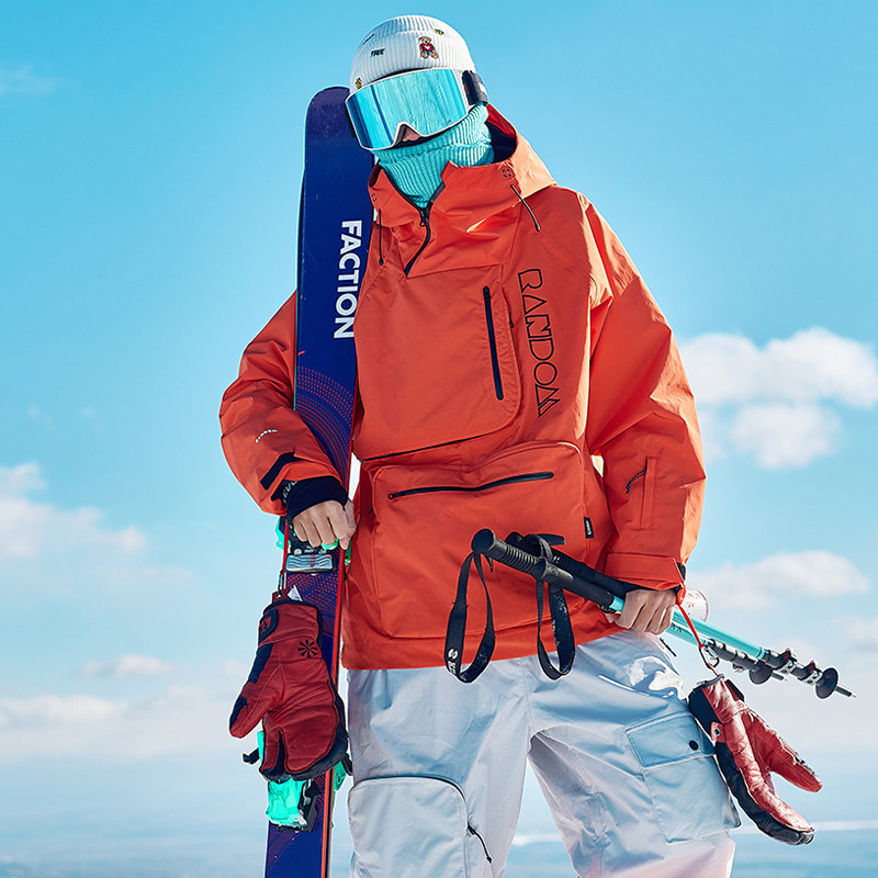 RandomPow 滑雪服女新款单双板滑雪服男套头卫衣雪服防水防风保暖,淘宝优惠券,粉丝福利购,淘宝优惠卷
