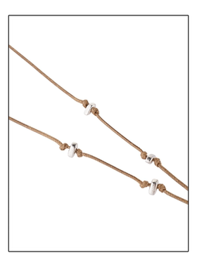 【花花推荐】FFX弗弗西【晚棕】时尚休闲编织复古长项链