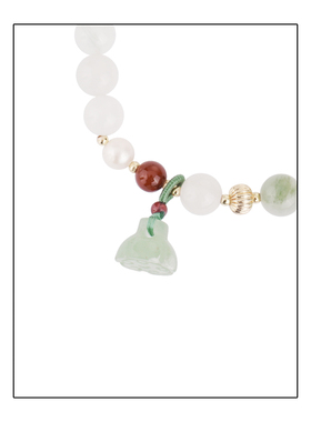 弗弗西FFX【青莲】高级感新中式素雅清冷感手串复古串珠手链女款