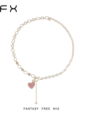 吊坠FFX轻奢高级感毛衣链