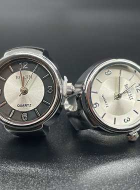 新款 【戒指表】新款外贸热卖创意男女学生时尚石英戒指手表