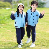 Kindergarten Garden clothes Spring and autumn style suit Primary school childrens school uniforms Childrens class English Lun Wind Games Costume First Grade