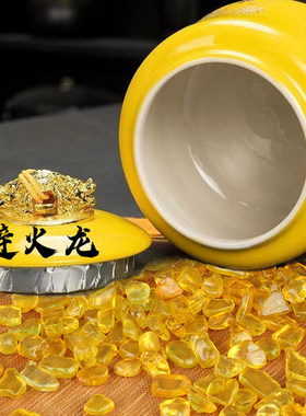 避火龙瓶子厨房西北角化解五方土避火笼正北纯土陶摆件辟火龙瓶壁