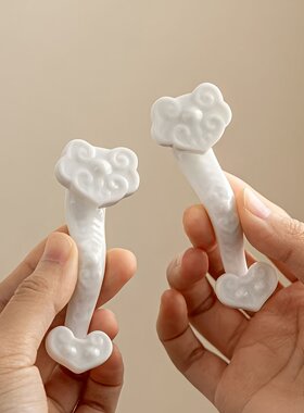 黑色陶瓷如意摆件化奇门四害门迫五行补水强化天符填实财库坎空亡