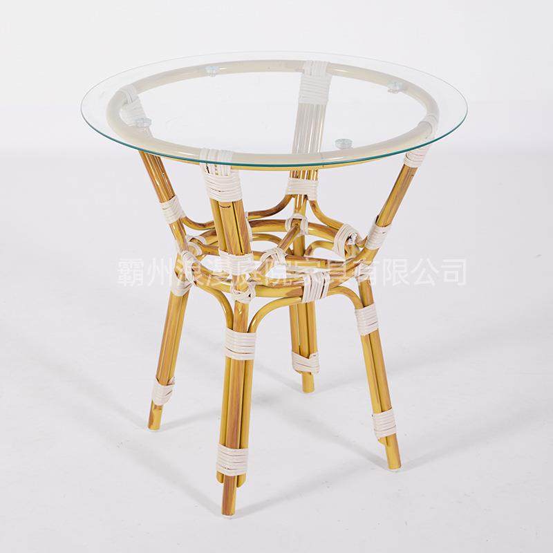 藤编桌椅露台圆桌户外创意家具阳台椅子休闲组合手编藤条桌椅,淘宝优惠券,粉丝福利购,淘宝优惠卷