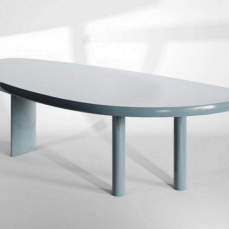 餐桌实木椭圆形北欧简约原木长桌创意电脑桌设计师个性办公会议桌,淘宝优惠券,粉丝福利购,淘宝优惠卷