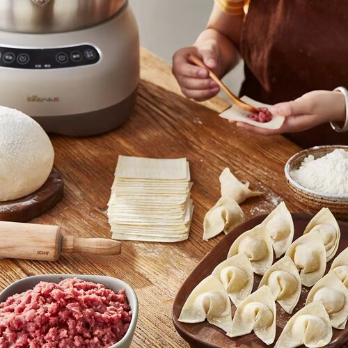 小熊和面机小型多功能全自动揉活面搅拌机7L大容量商用厨师机全新 - 图1