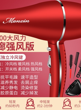 发型师发廊电吹风机理发店大功率