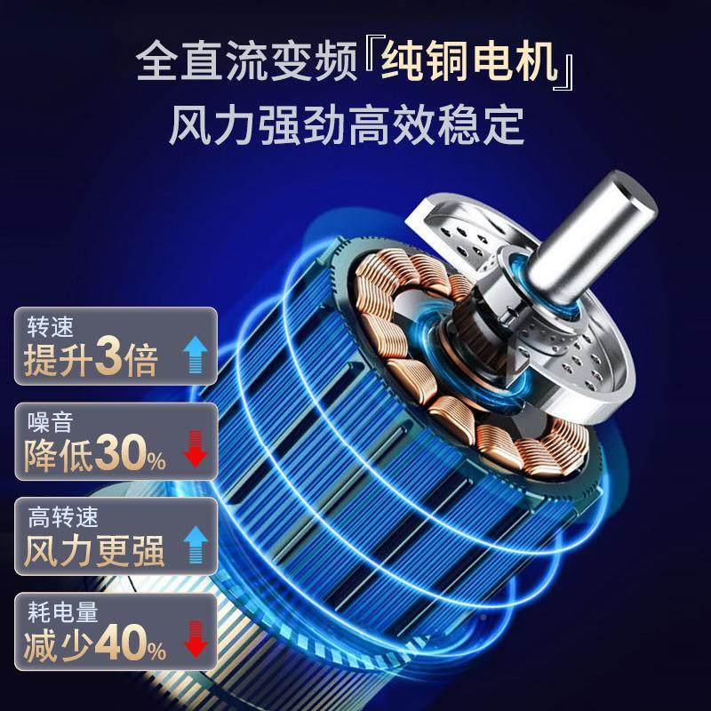 超厅薄风扇灯护眼隐形吊灯电客厅餐静音全光扇谱变扇频吊灯带,淘宝优惠券,粉丝福利购,淘宝优惠卷