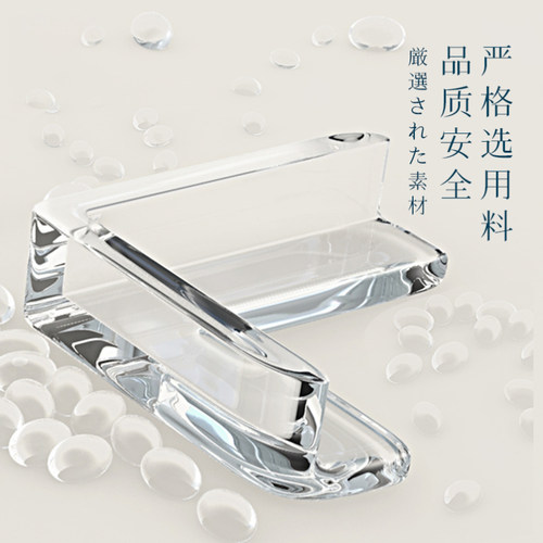 儿童透明防撞角桌子直角包边贴保护套安全防磕碰软硅胶圆防撞护角 - 图1