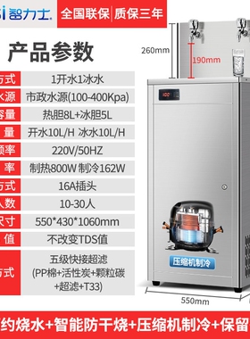 智力士节能直饮水机工厂商用净水