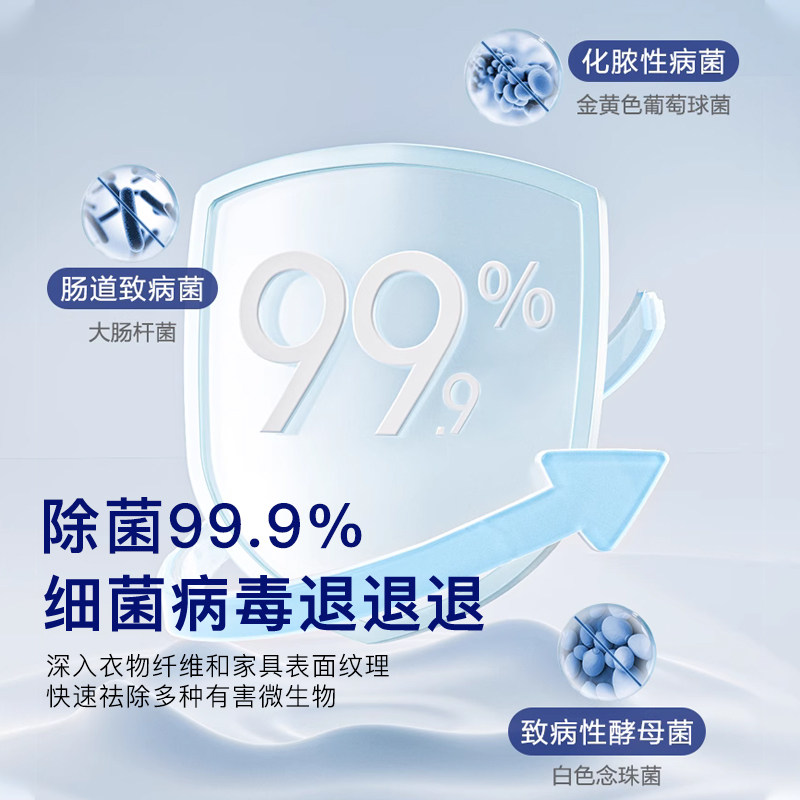狮露洁衣物除菌消毒液衣服内衣裤除螨杀菌消毒水洗衣机多香型家用