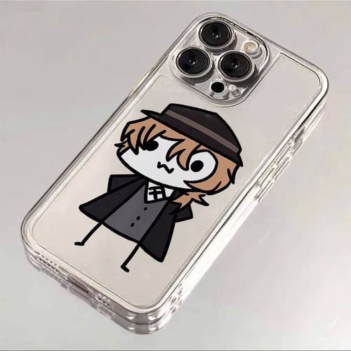 太宰治文豪野犬适用真我GTNeo3/Neo2T手机壳realme1012Pro透明V11V13V20V15V25V30tV50sV60学生Q3iQ5狂欢版 - 图2